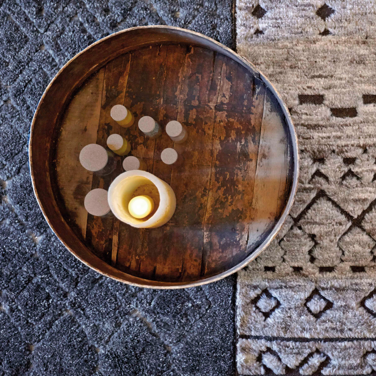 GAN Bereber Rug, Grey 200 x 300