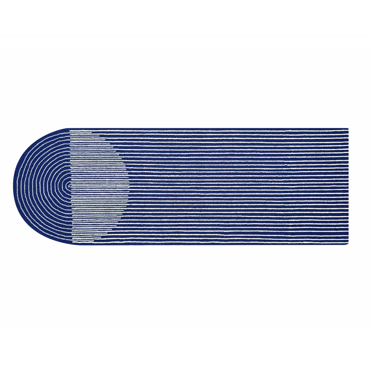 GAN Ply Rug, Azul 104x300