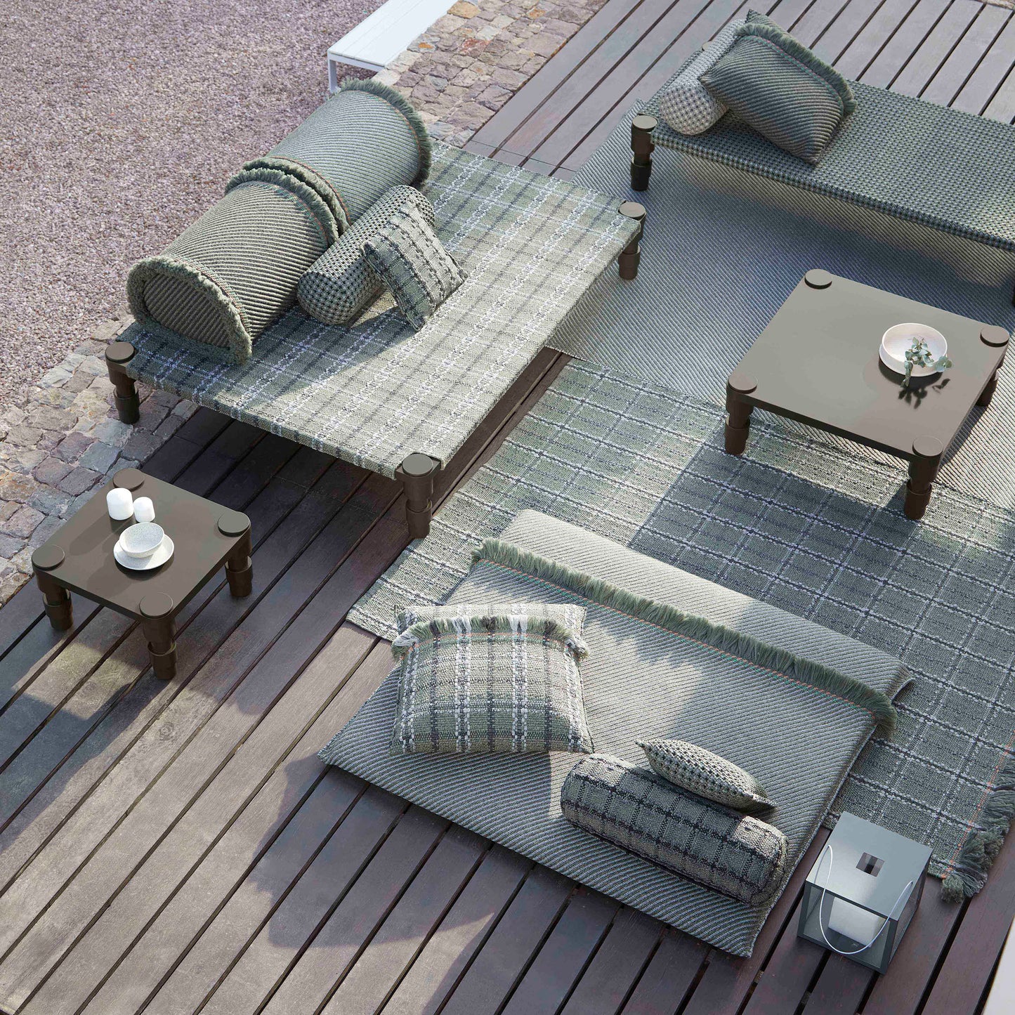 GAN Garden Layers PET Small Roll, Green Waffle