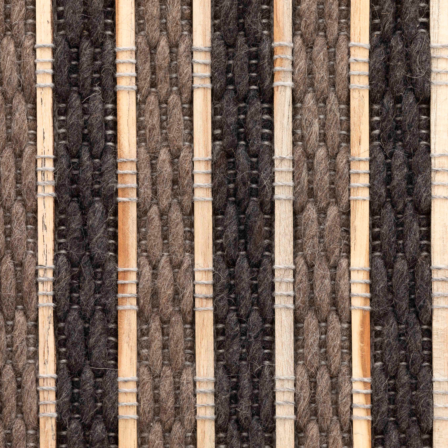 GAN GOZ Rug, Tsuchi (Brown) 206x300
