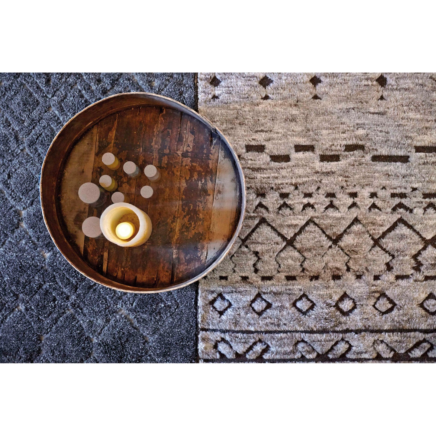 GAN Bereber Rug, Natural 200x300